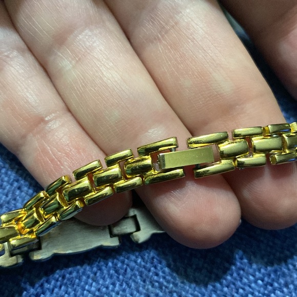 VTG Link Bracelet Foldover Clasp - Picture 3 of 11